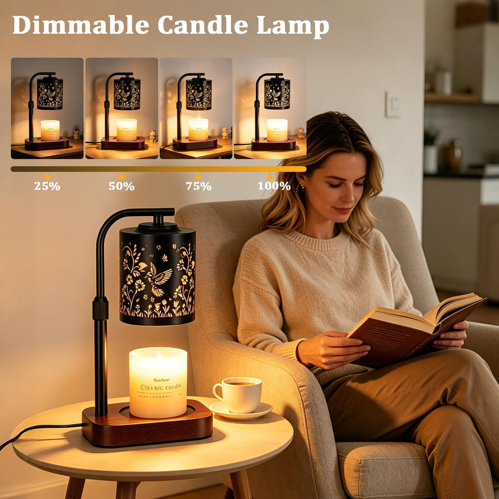 Candle Warmer Lamp with Timer & Dimmer M286899