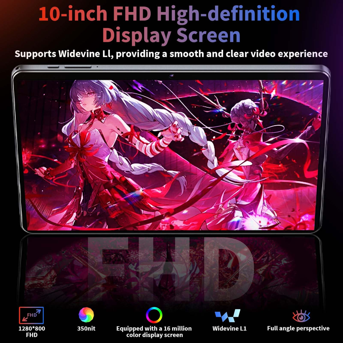 10 inch Android Tablet with Keyboard S8433