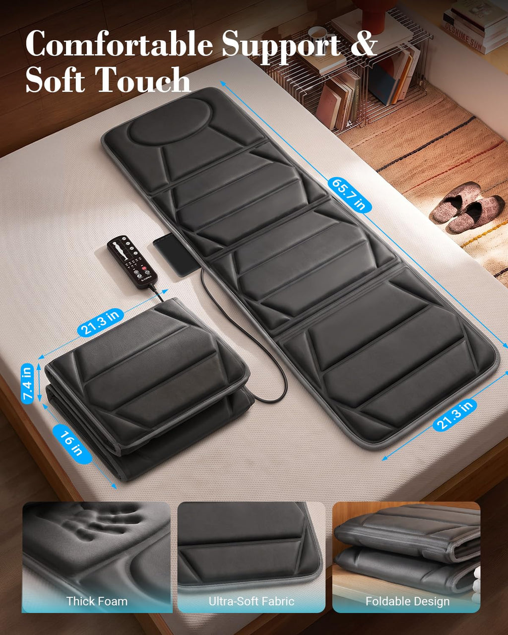 Full Body Massage Mat with Heat R928184