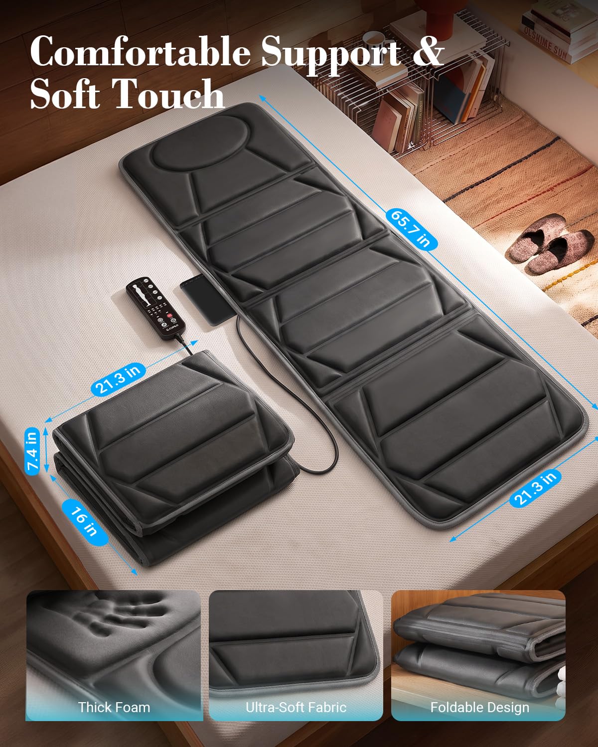 Full Body Massage Mat with Heat R928184