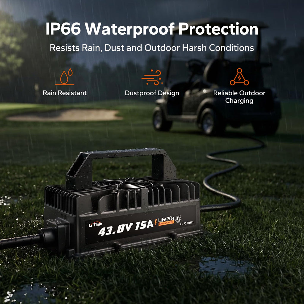 36V 15A Lithium Battery Charger IP66 Waterproof I597