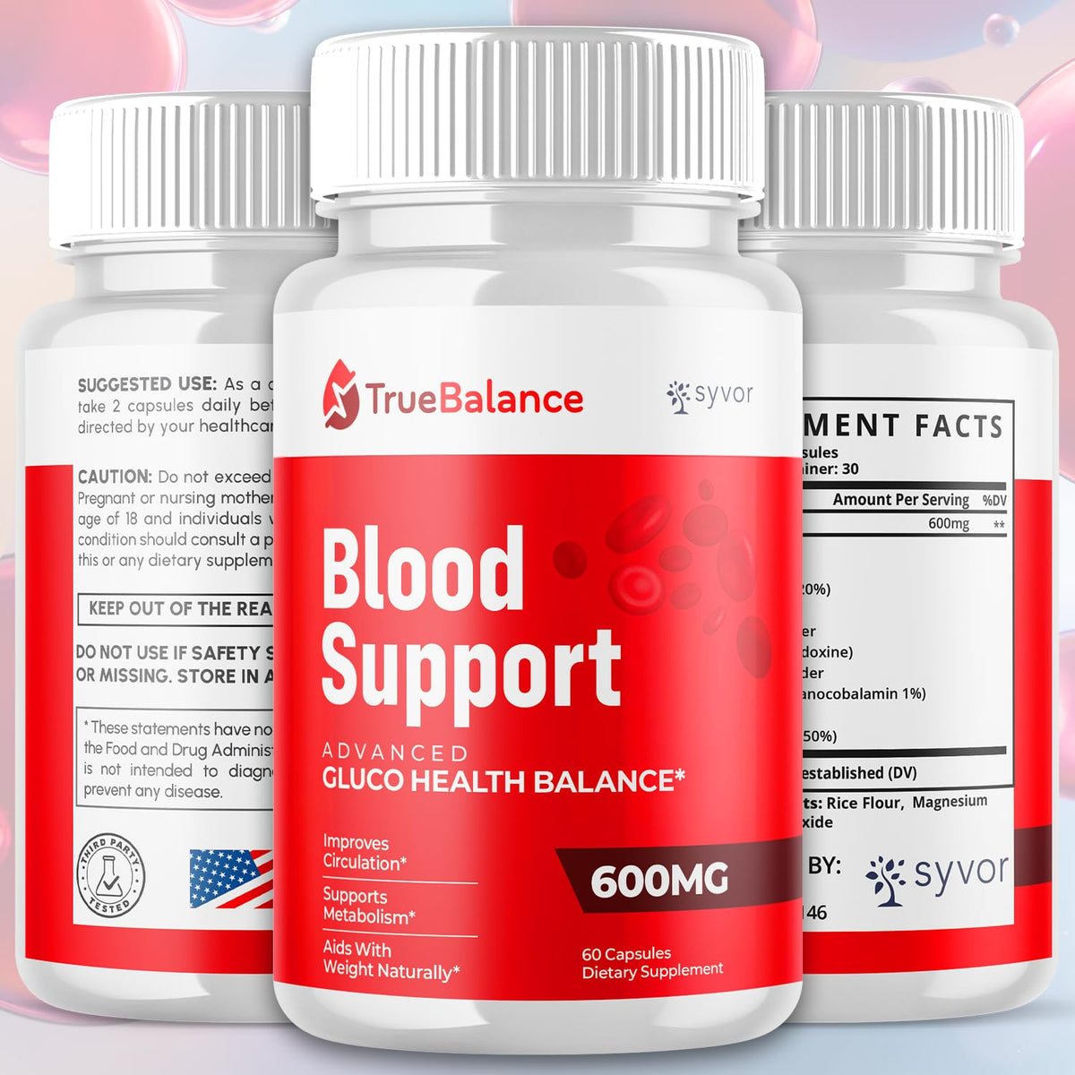 5 Pack 300 Capsules L217