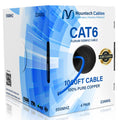 Cat6 Plenum 1000ft Pure Copper Ethernet Cable Blue C829734