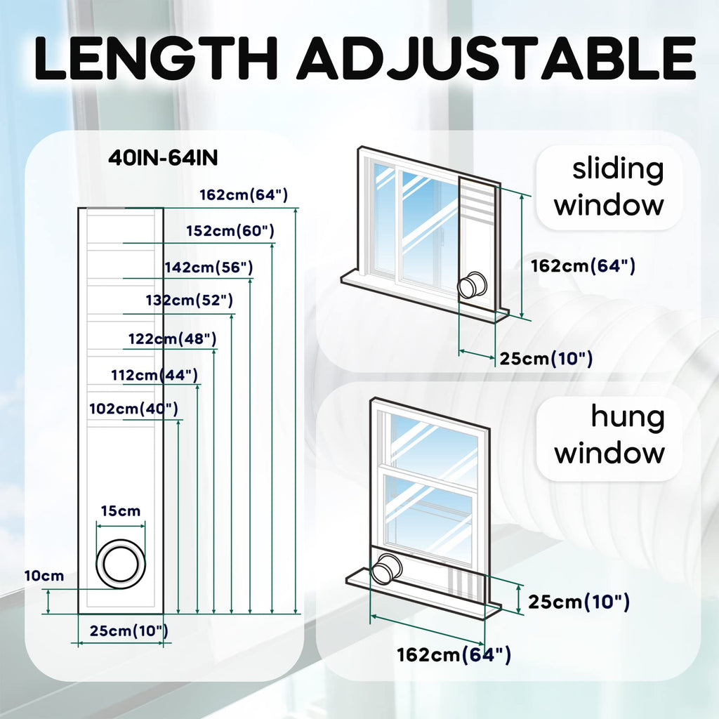Portable AC Window Vent Kit T56641