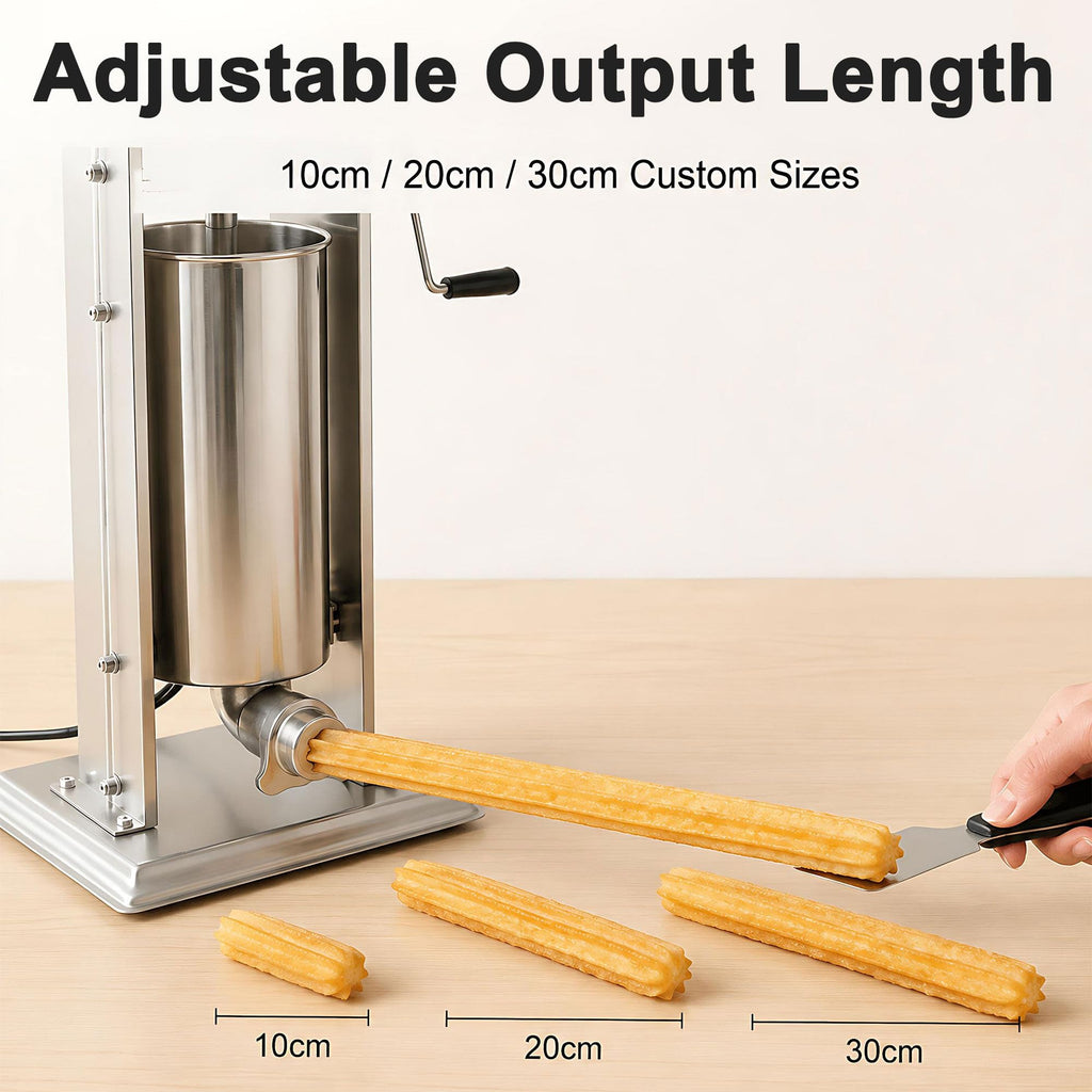 Stainless Steel Vertical Sausage Filler & Churro Press P38946