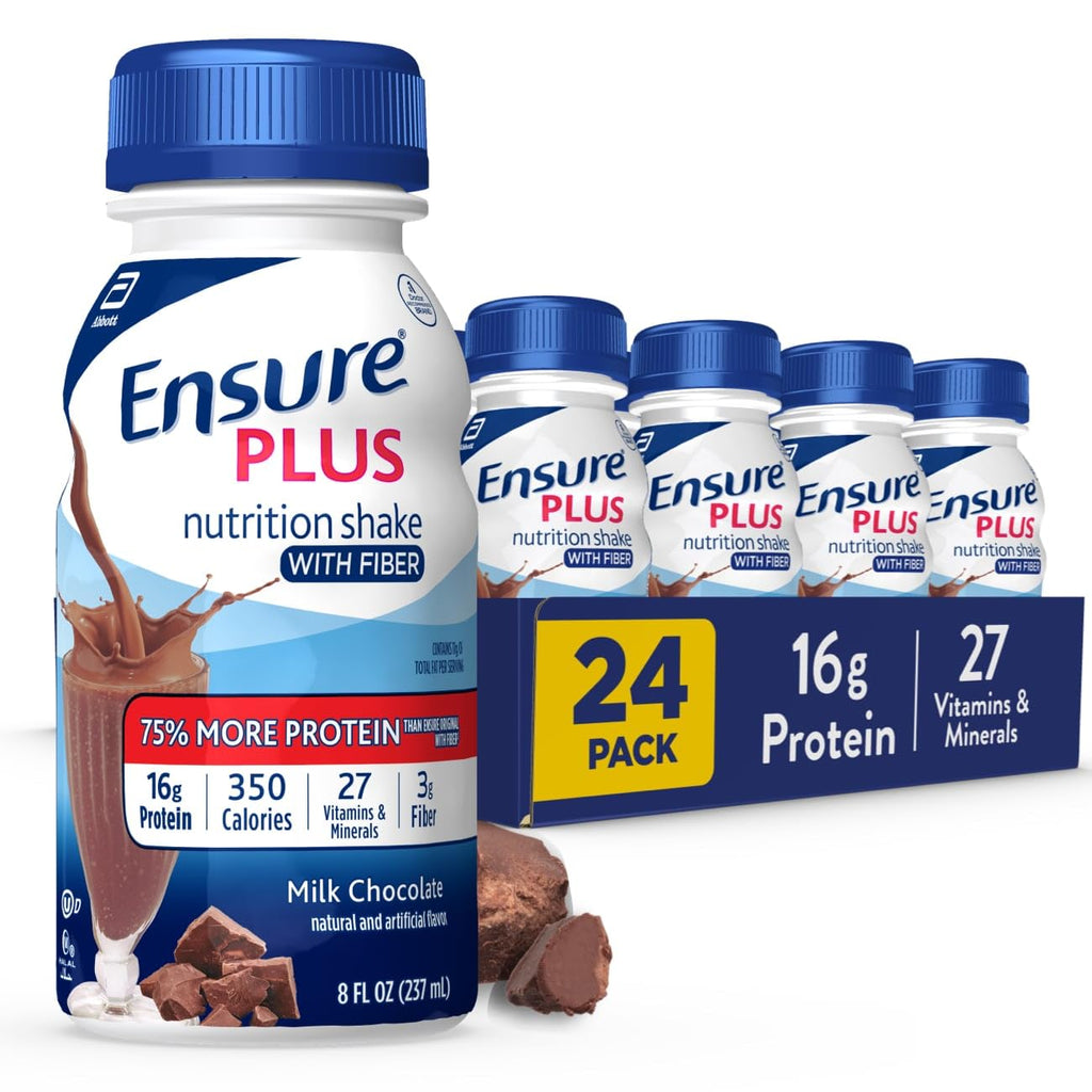 Milk Chocolate & Vanilla Nutrition Shake with Fiber, 16 Grams of Protein, 8 Fl Oz I681617
