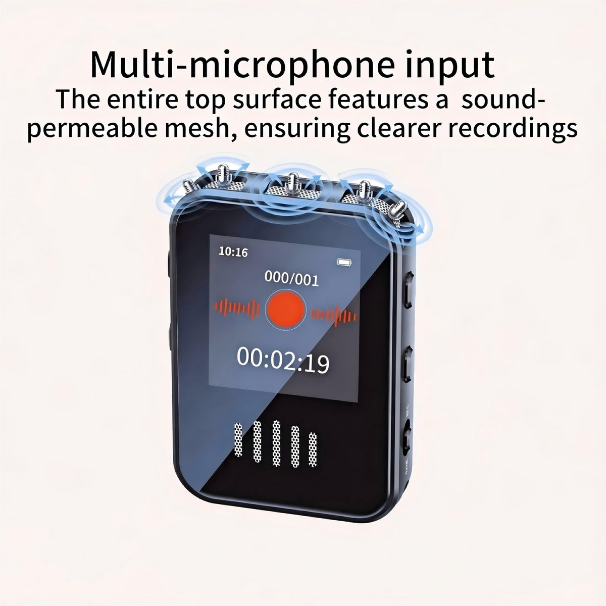 Voice-Activated Recorder with Playback L79380
