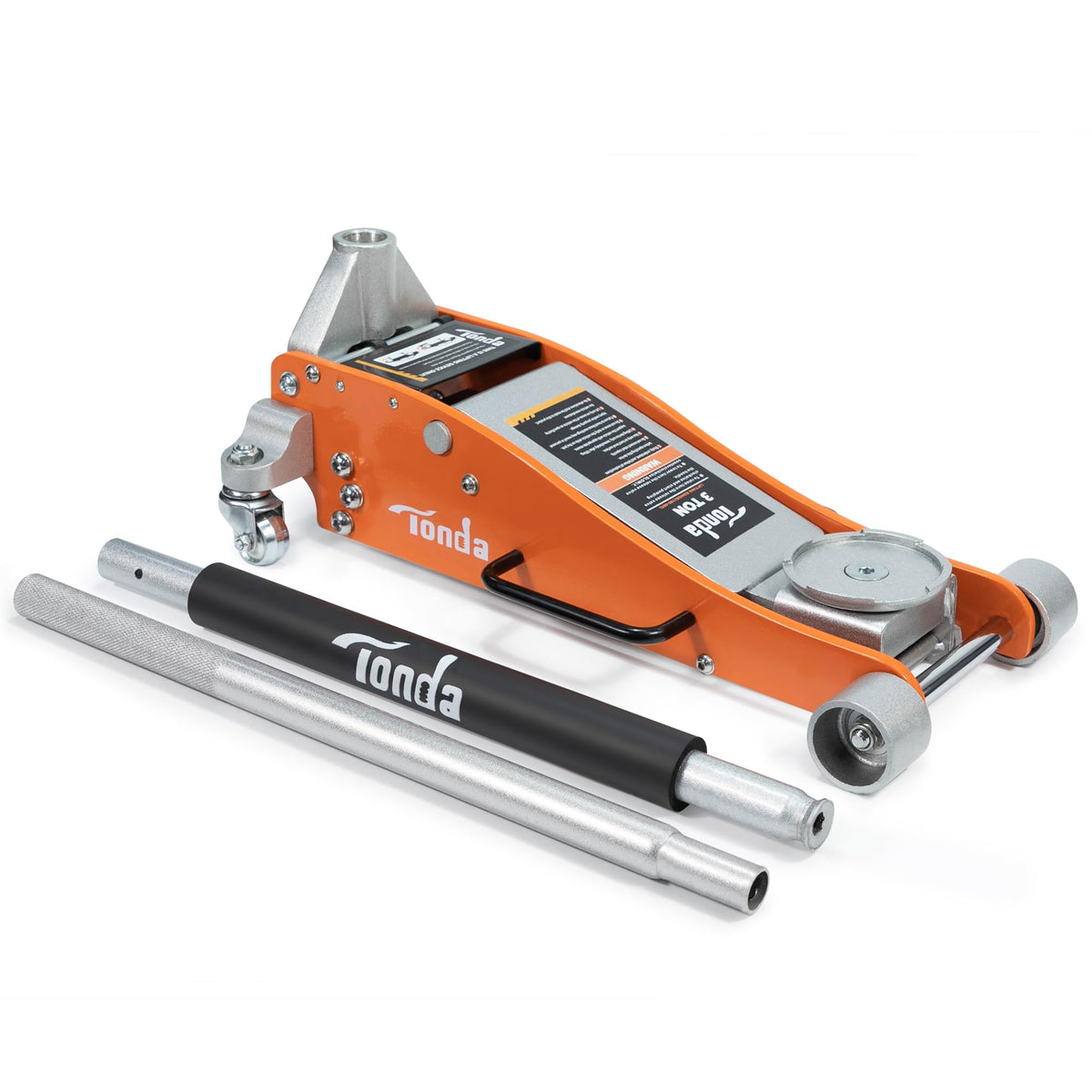 3 Ton Low Profile Aluminum Steel Hydraulic Floor Jack D3358