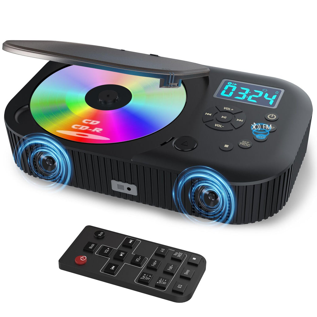 Portable Dual Stereo CD Player Black E142316
