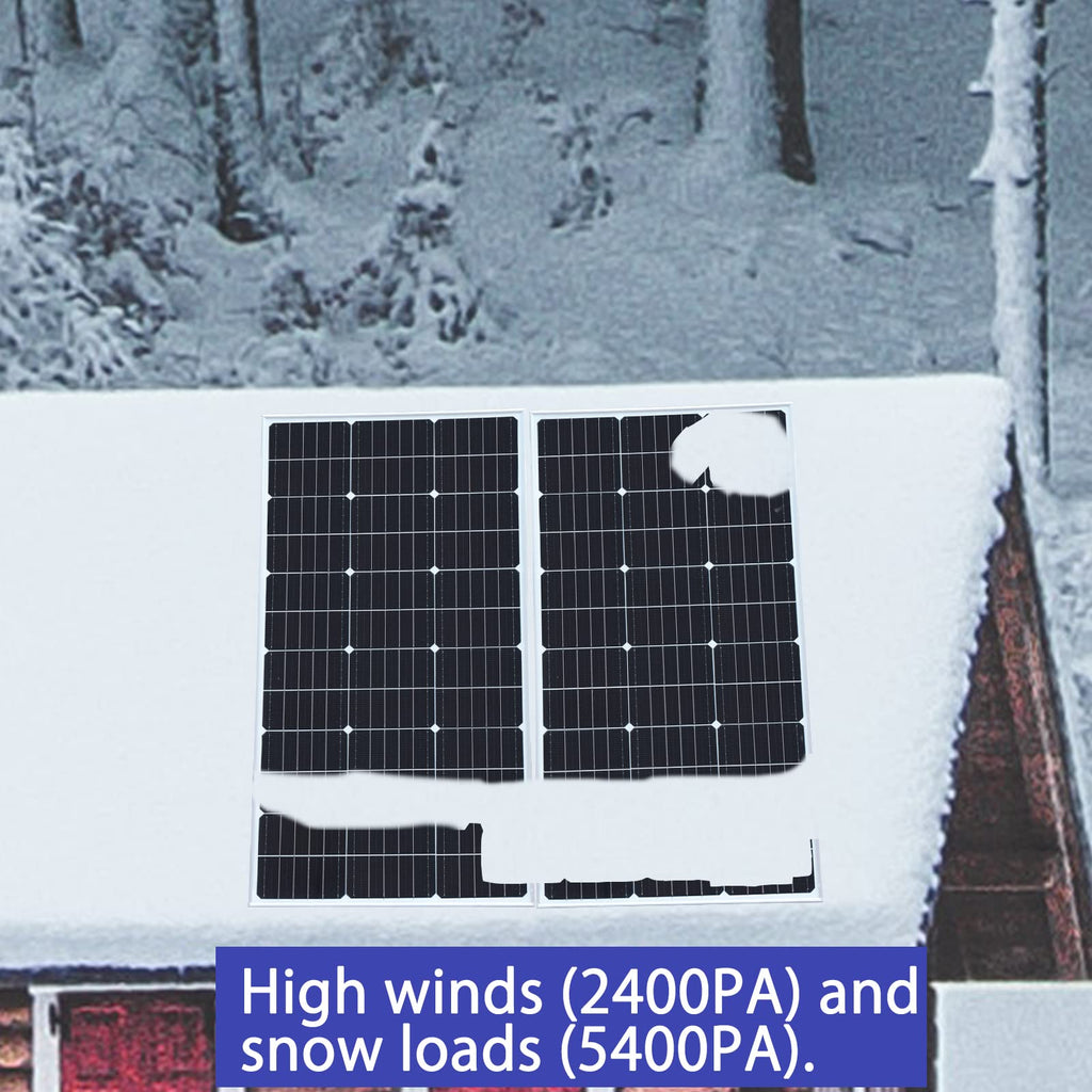 300 Watt 12 Volt Monocrystalline Solar Panel Kit with 30A Charge Controller T432456