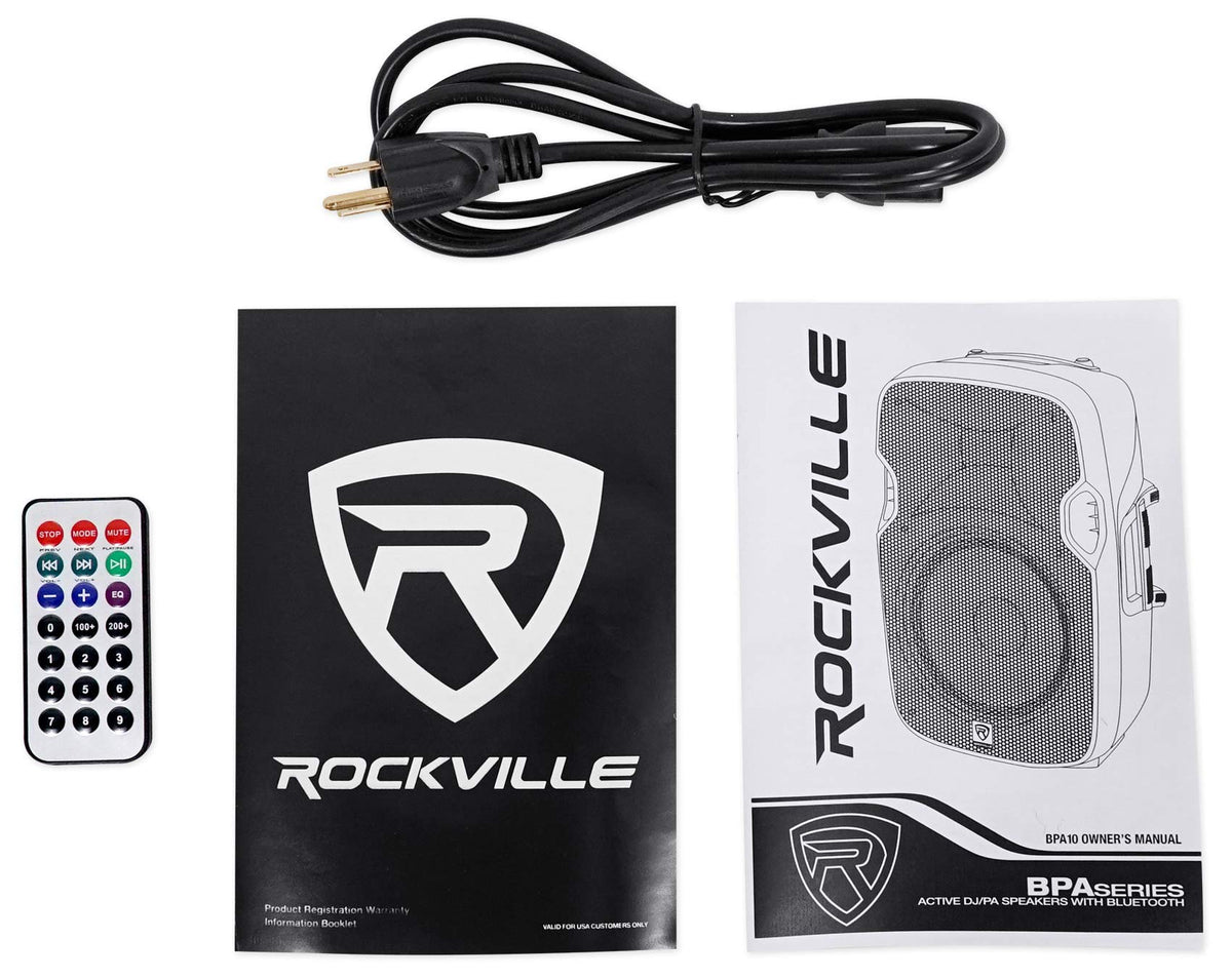 10" Powered PA Speaker with Bluetooth X1911