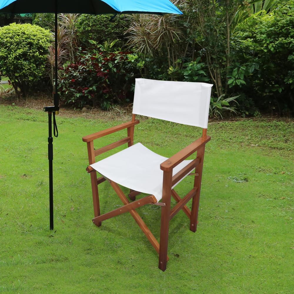 Black Canvas Director's Chair 2pcs Set G96172