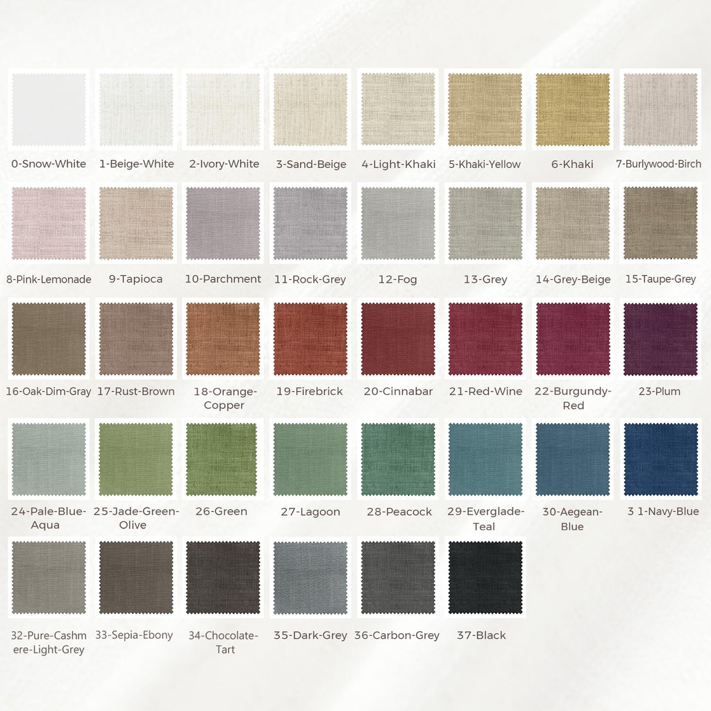 Linen Pinch Pleated Blackout Curtain 1 Panel R89311