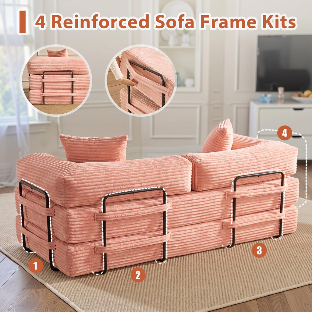 Convertible Futon Sofa Bed L226