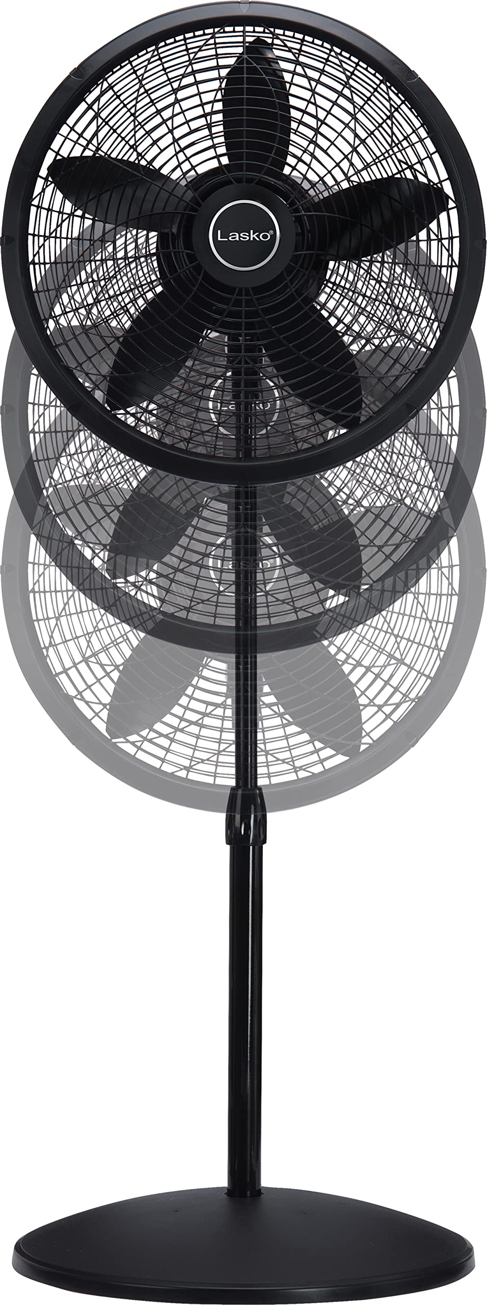 Adjustable Pedestal Fan 18” Black E476