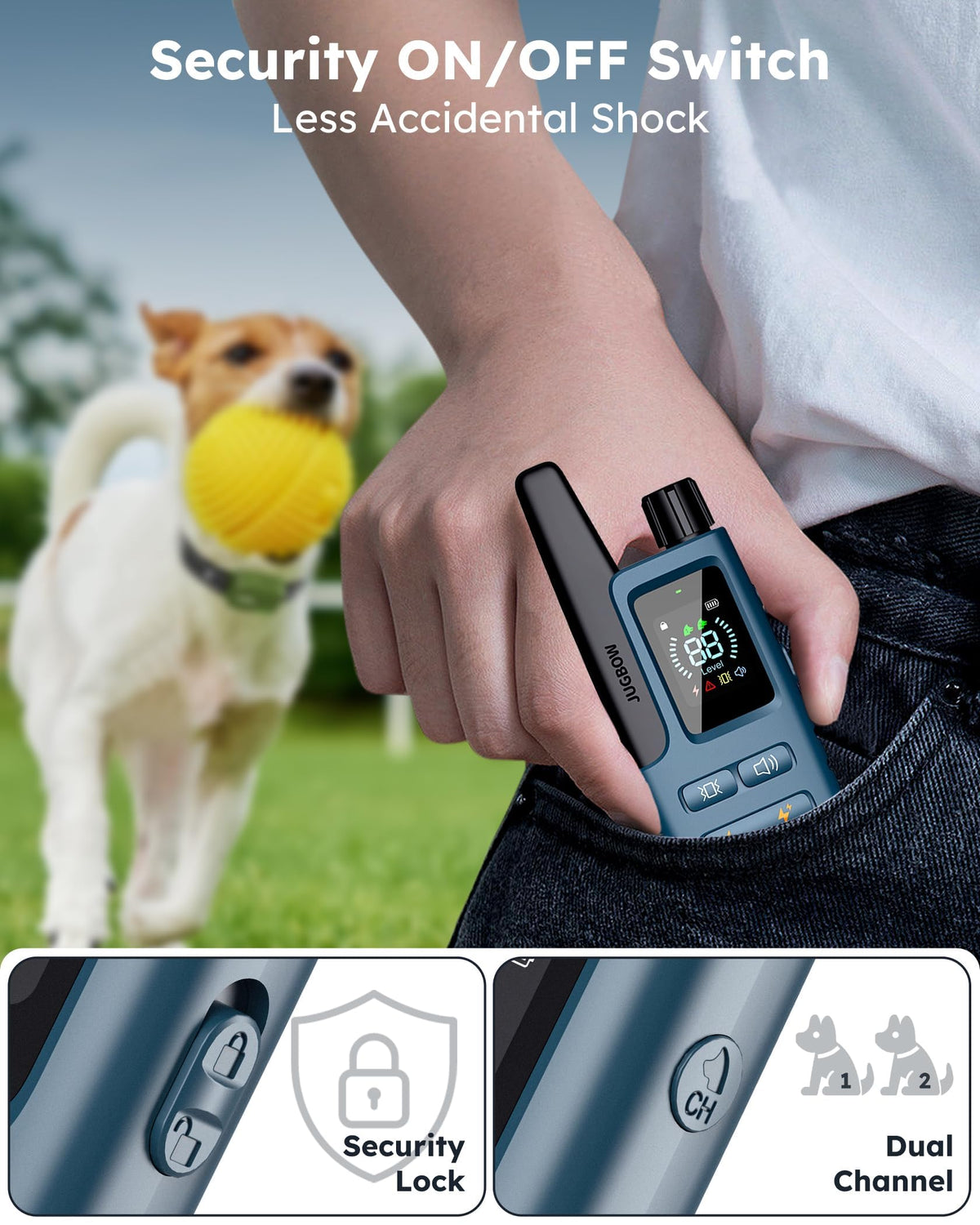Dog Shock Collar with Remote Z811143
