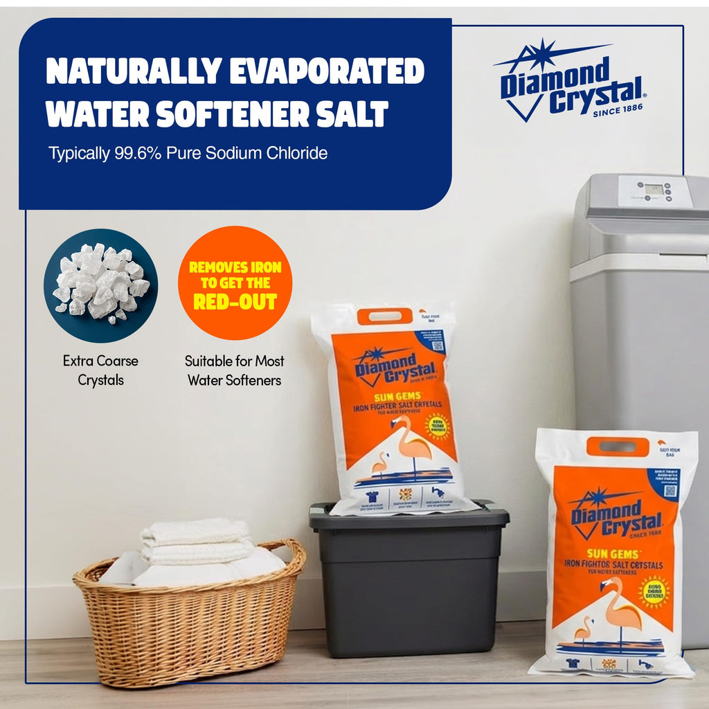 6 Pack Water Softener Salt, 40 Pounds Y208727