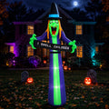 8FT LED Inflatable Witch Yard Decor R3584