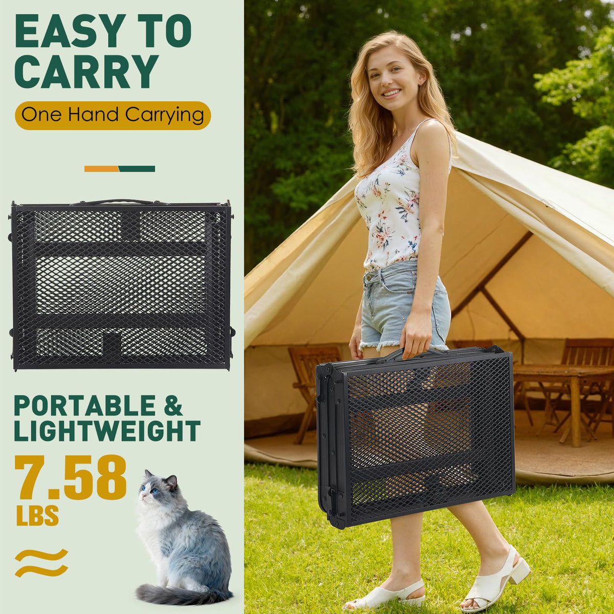 3ft Aluminum Folding Camping Table A799681