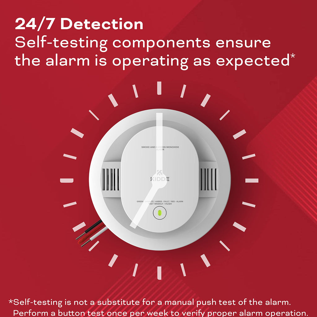 Hardwired Smoke & Carbon Monoxide Detector J268