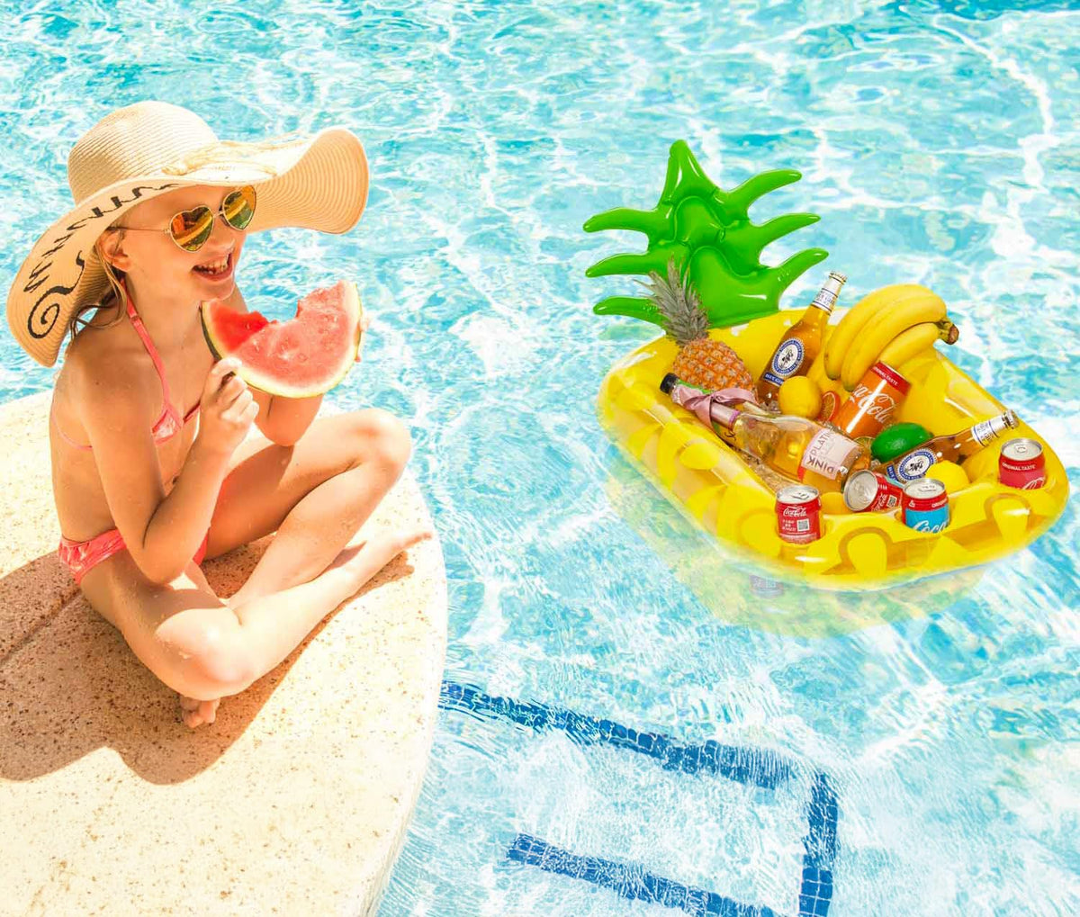Inflatable Pineapple Drink Holder R225