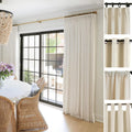 Linen Pinch Pleated Blackout Curtain 1 Panel R89311