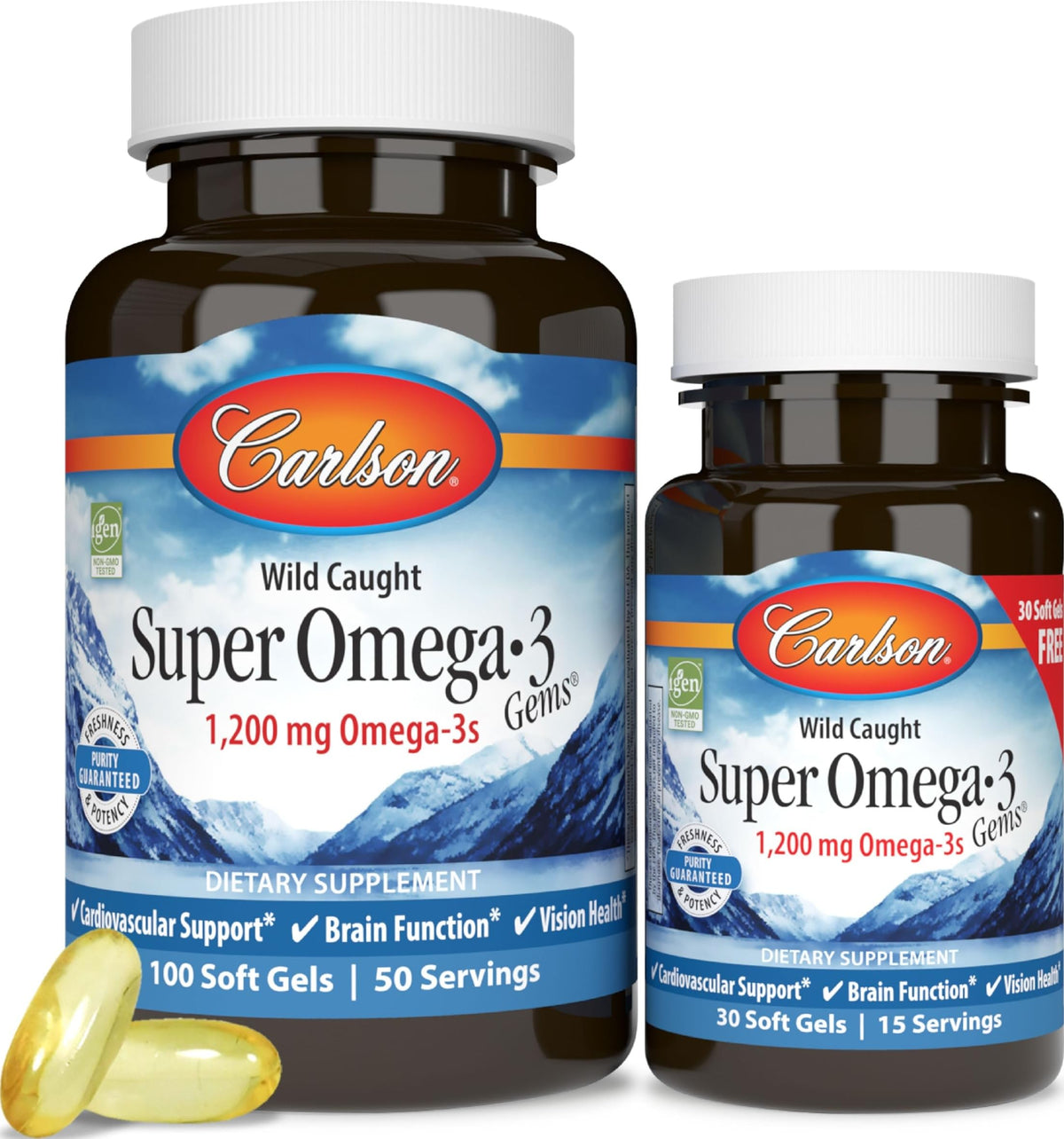 Omega-3 1200 mg Softgels P84492