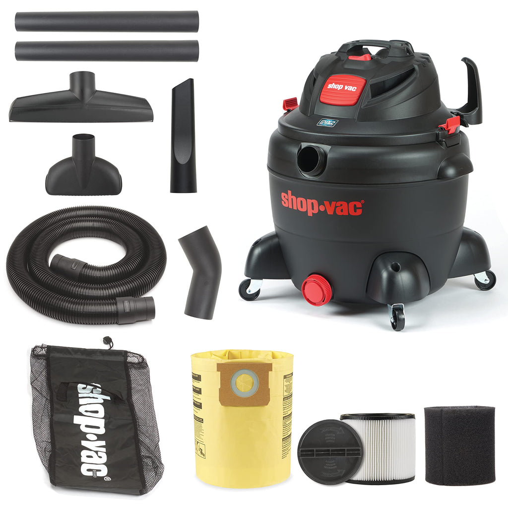 16 Gallon 6.5 Peak HP Wet/Dry Vac with Blower J829917