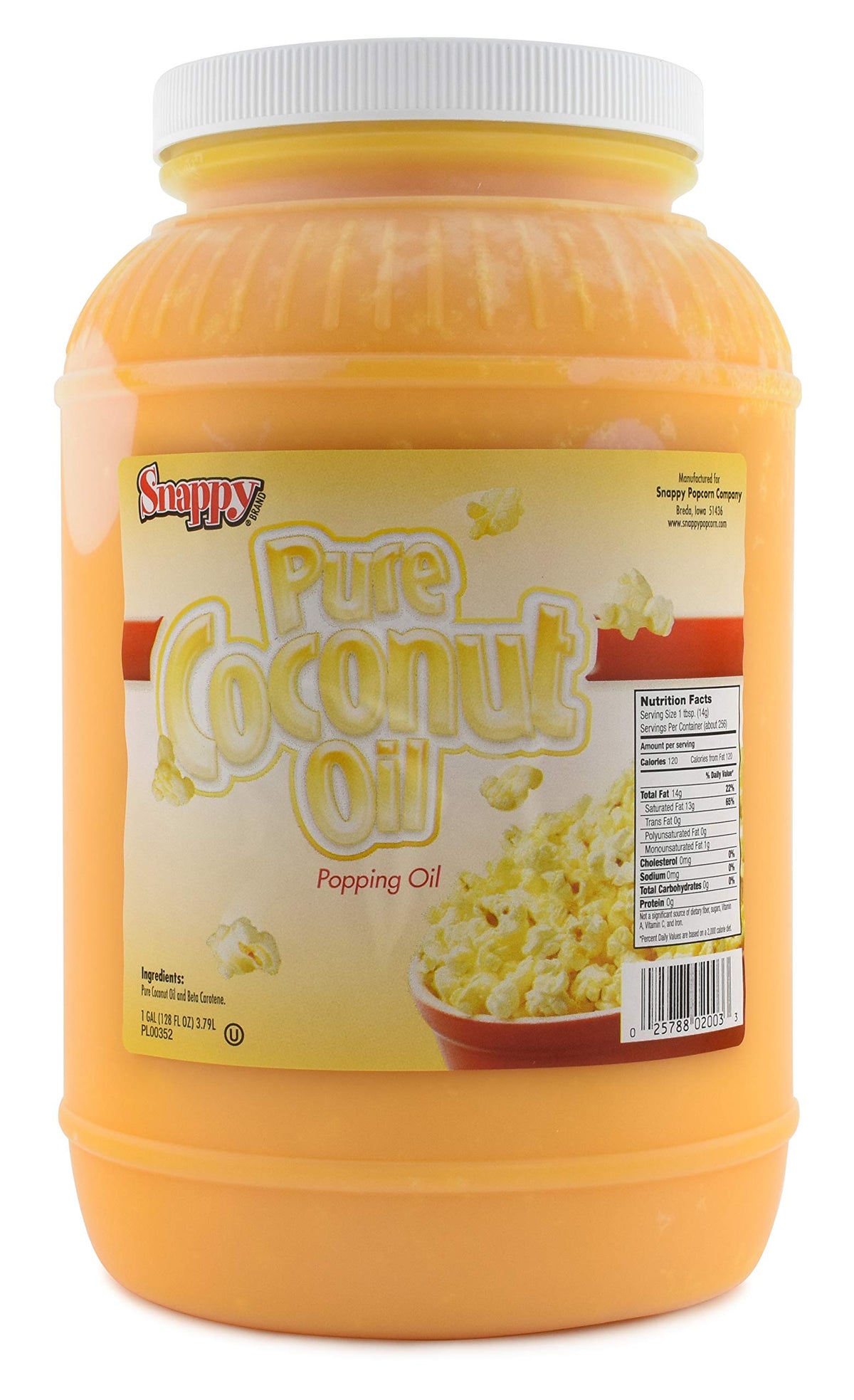 Butter Flavored Popcorn Kit with Coconut Oil and Theater Salt Q413