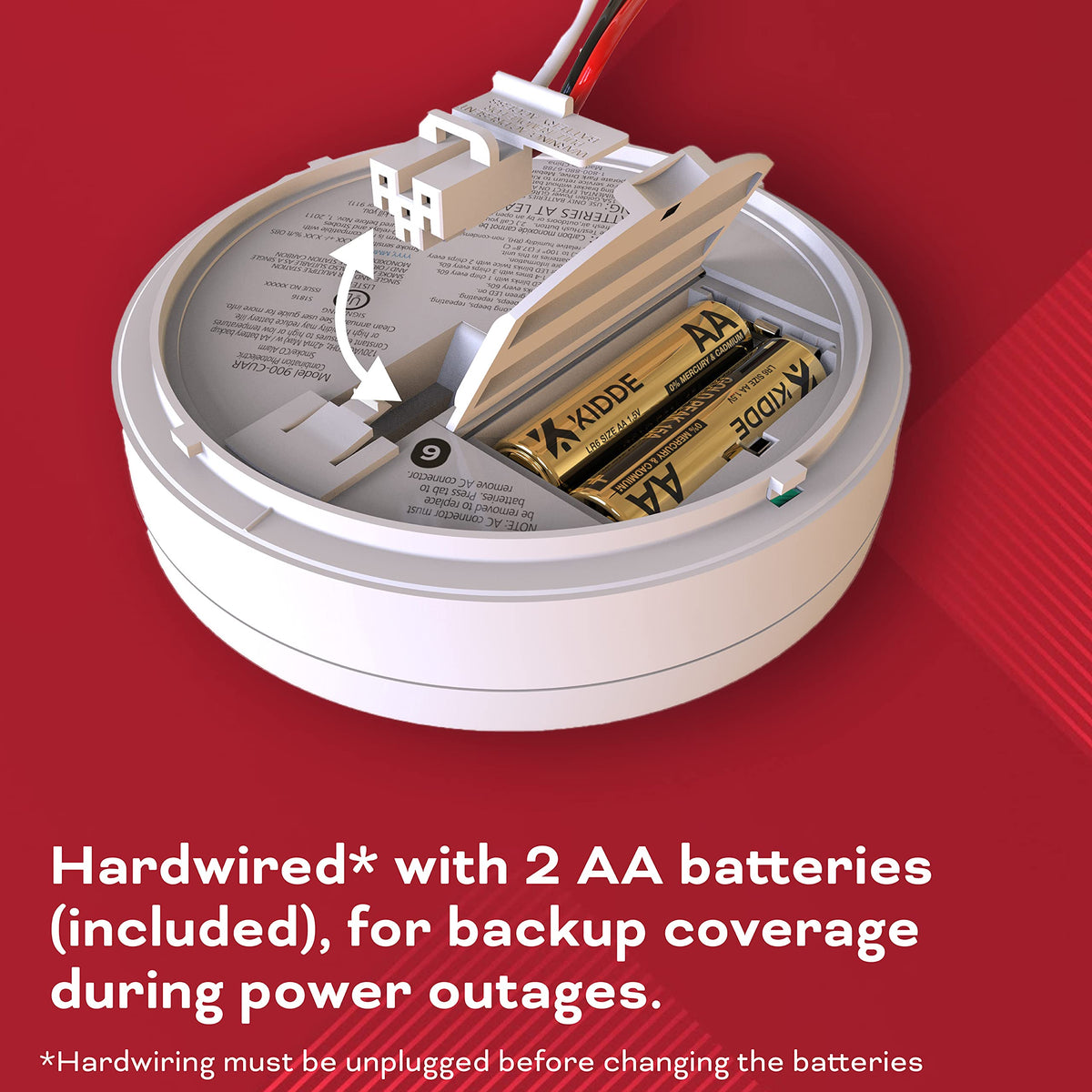 Hardwired Smoke & Carbon Monoxide Detector J268
