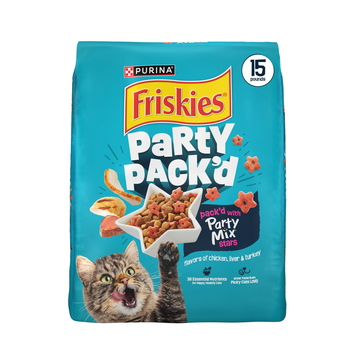 Dry Cat Food 15 lb. Bag N4779