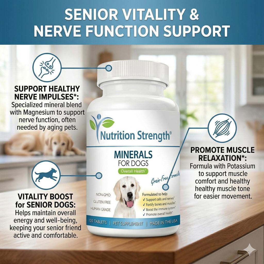 Dog Minerals & Electrolytes 120 Tablets M522729