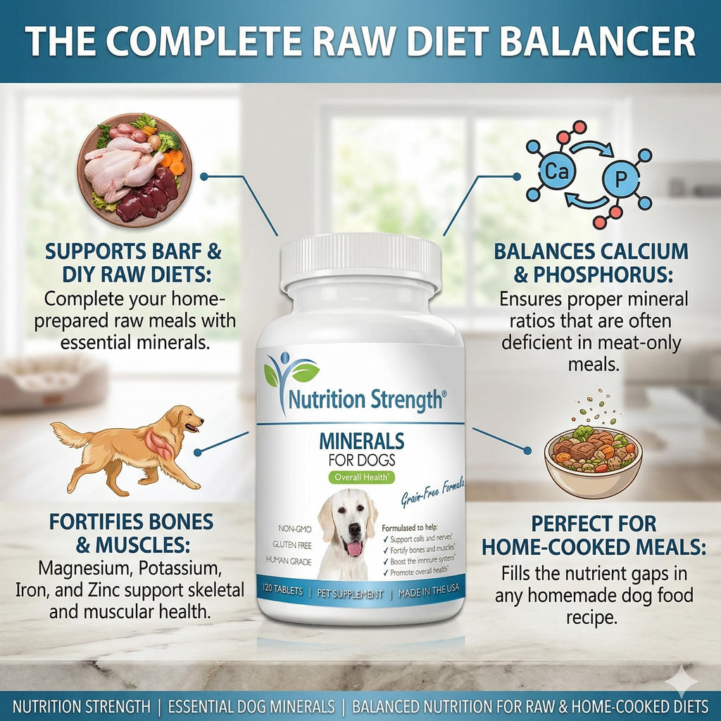 Dog Minerals & Electrolytes 120 Tablets M522729