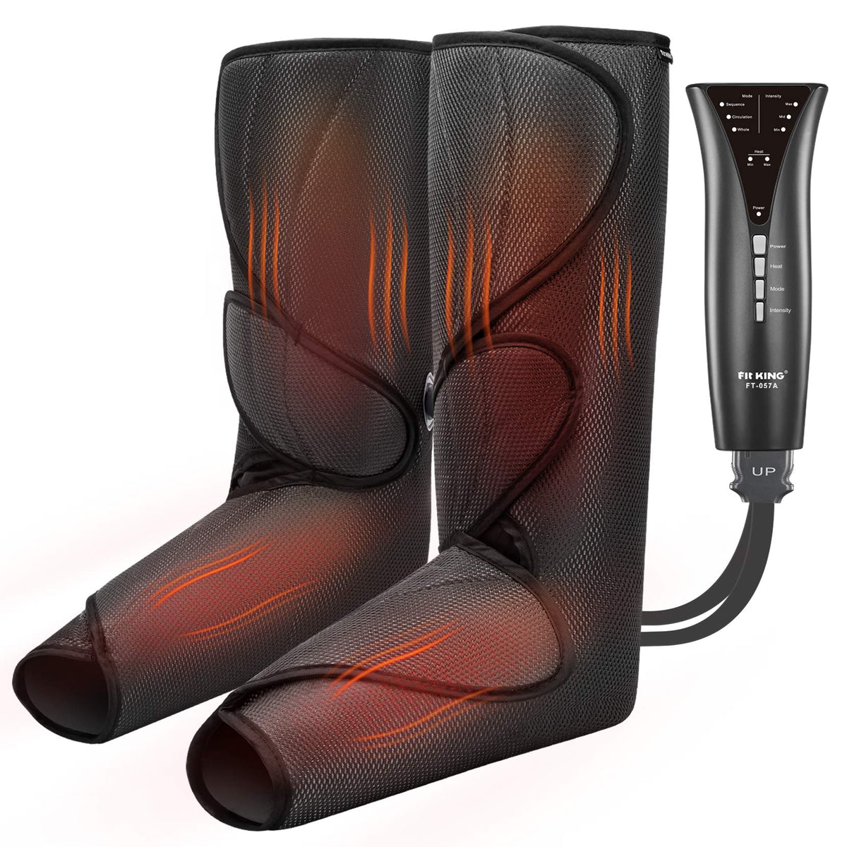 Air Compression Leg and Foot Massager with Heat F96488