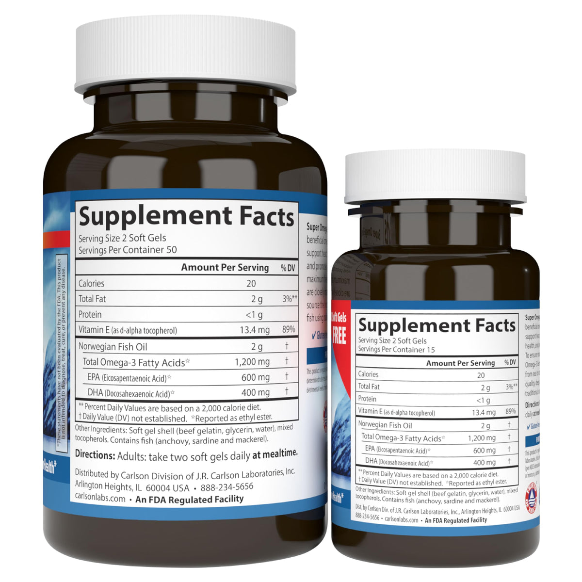 Omega-3 1200 mg Softgels P84492