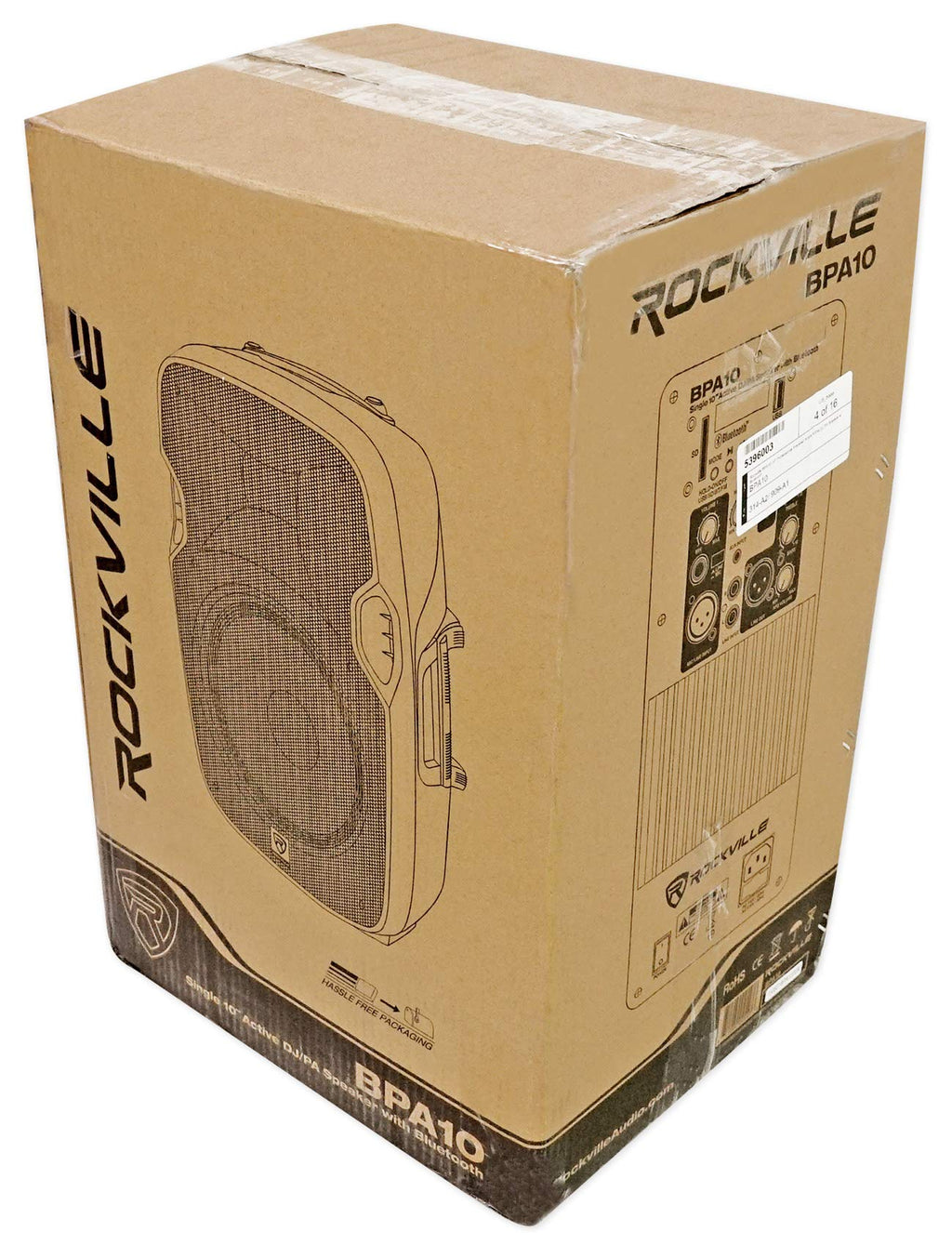 10" Powered PA Speaker with Bluetooth X1911