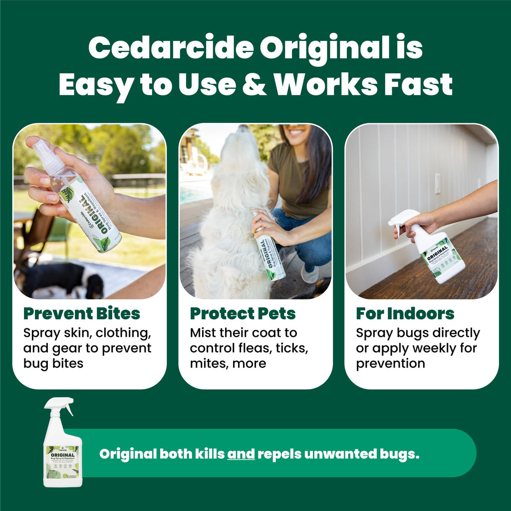 Cedar Oil Bug Spray 32oz C1804