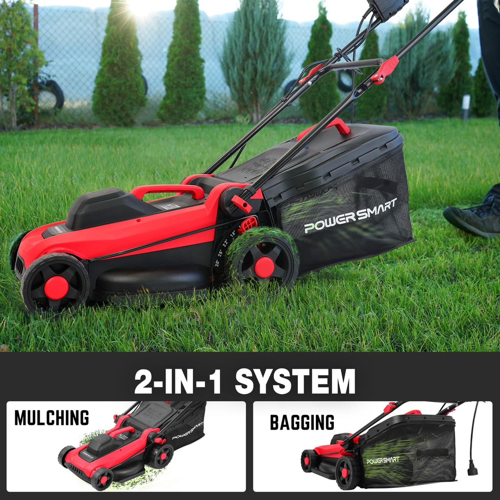 14 Inch 12.5 Amp Corded Electric Lawn Mower I39153
