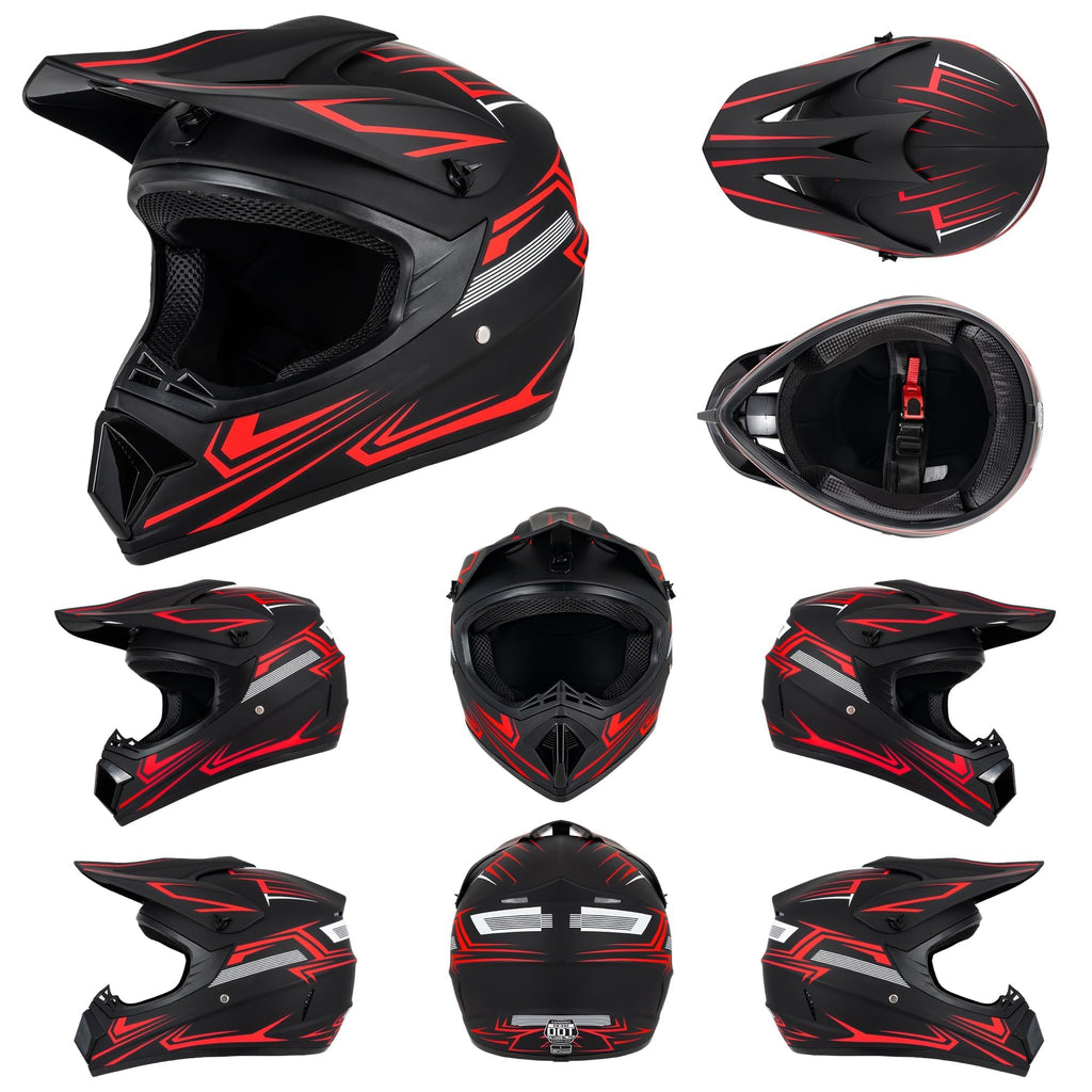 Youth Kids Motocross Helmet DOT Approved F771