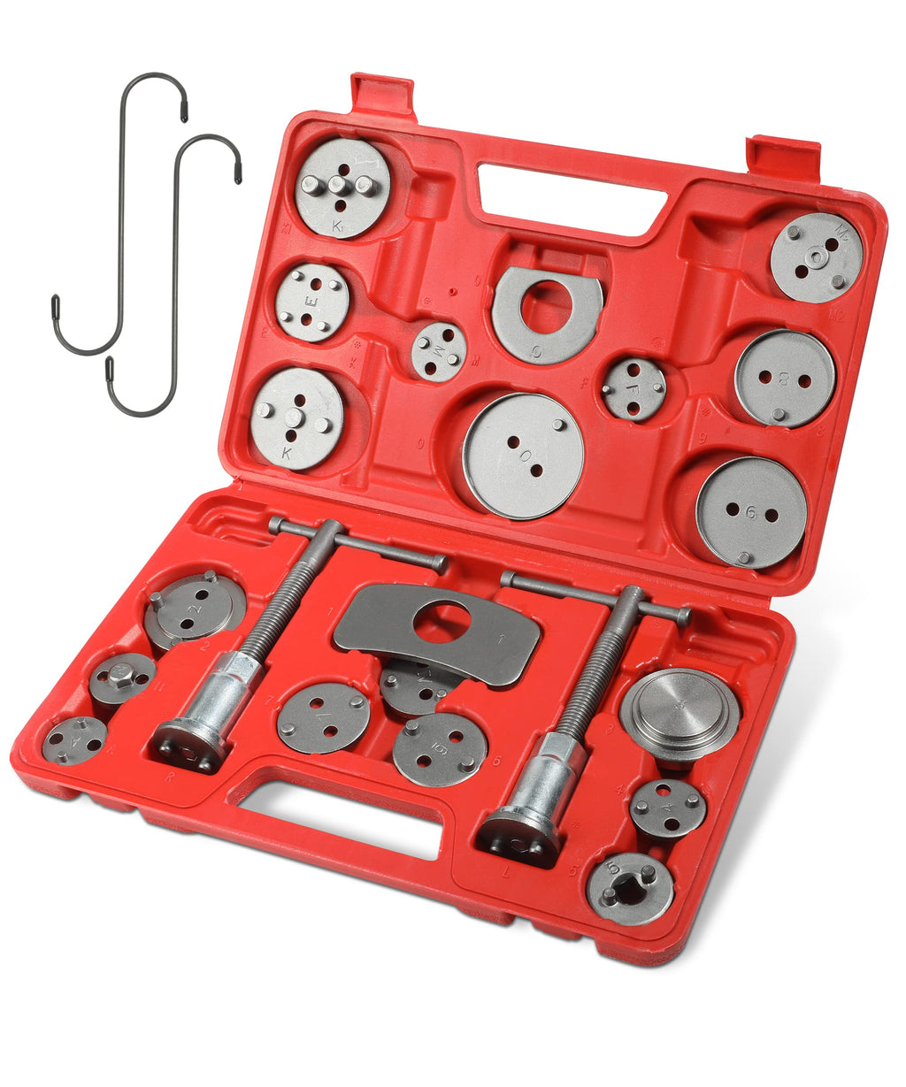 24 Pieces Brake Caliper Tool and Piston Compression Set H246
