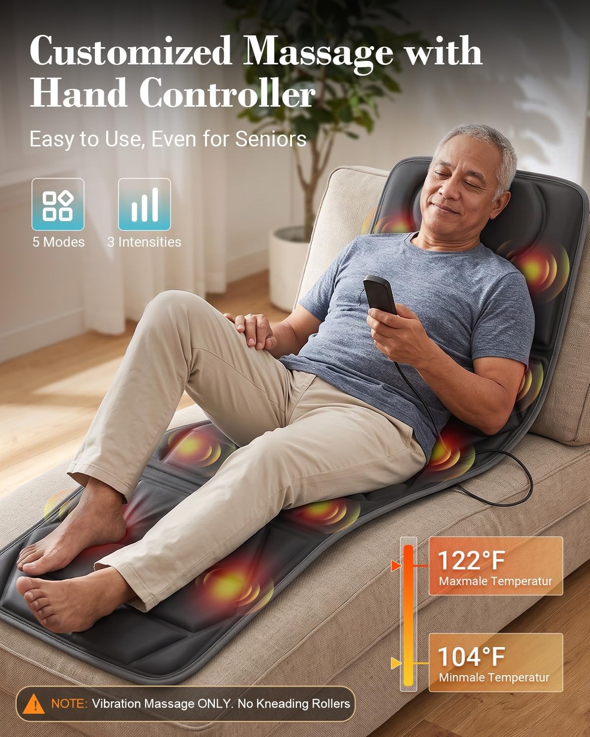 Full Body Massage Mat with Heat R928184
