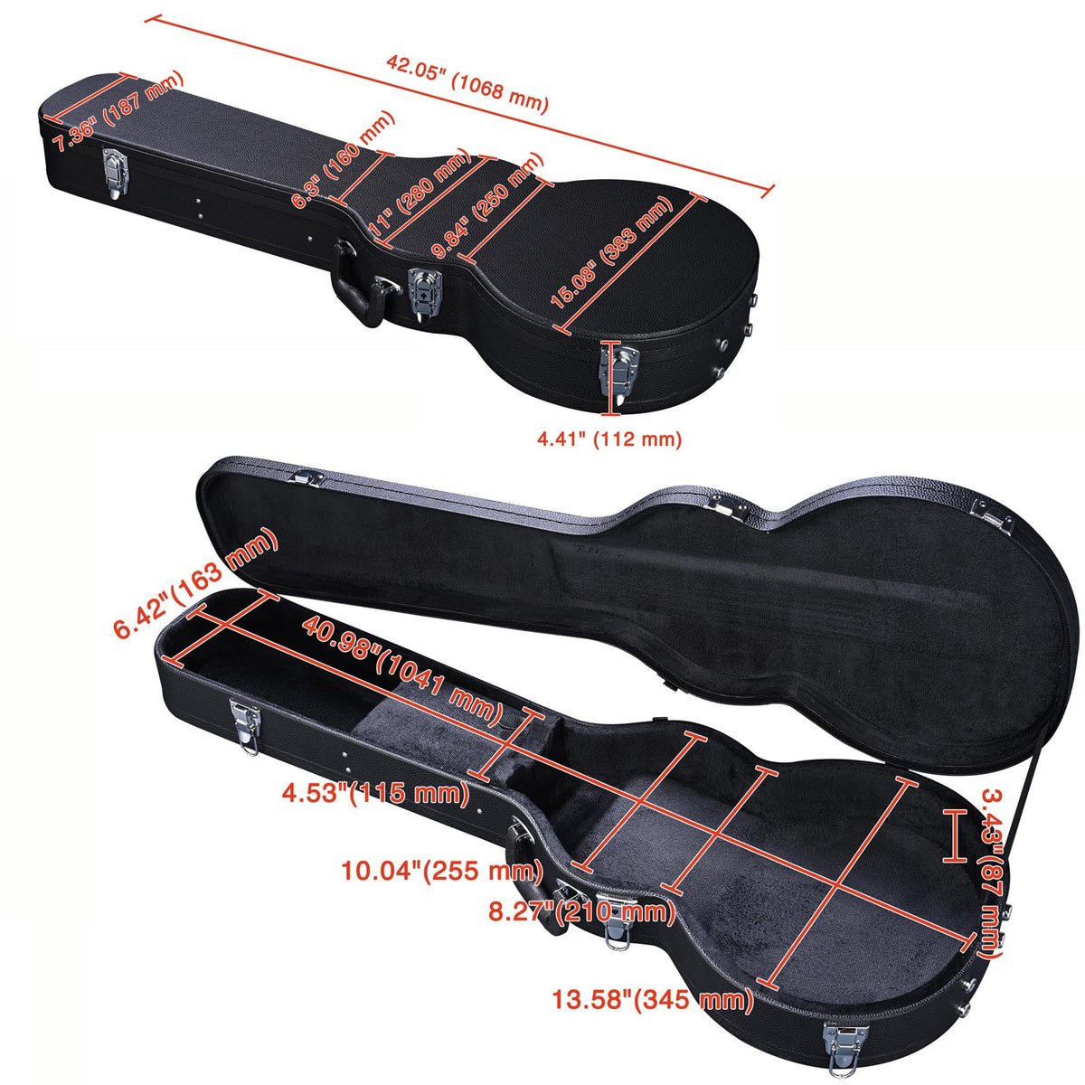 Electric Guitar Hard Case U283975
