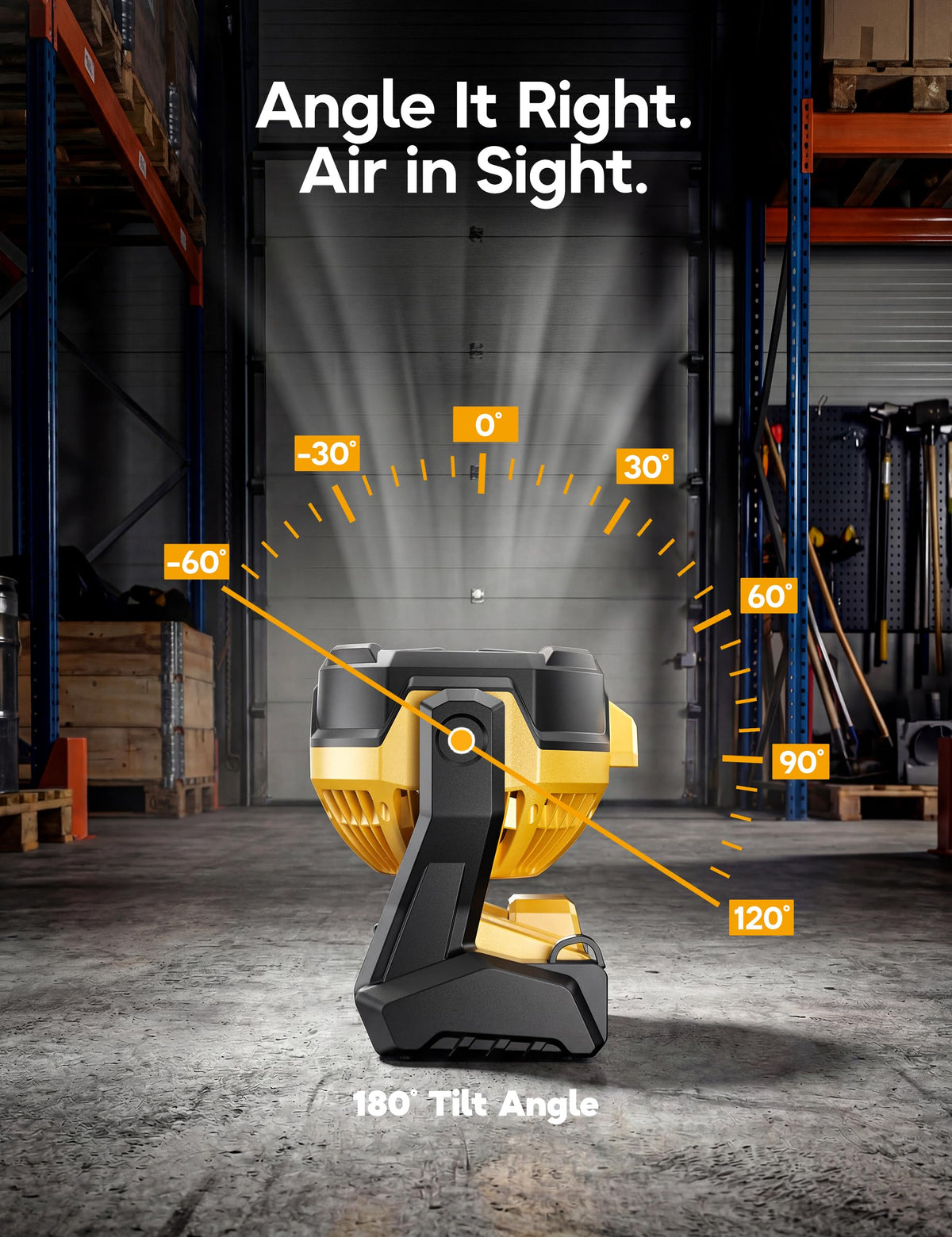 Battery Operated Fan with LED Lights G5907