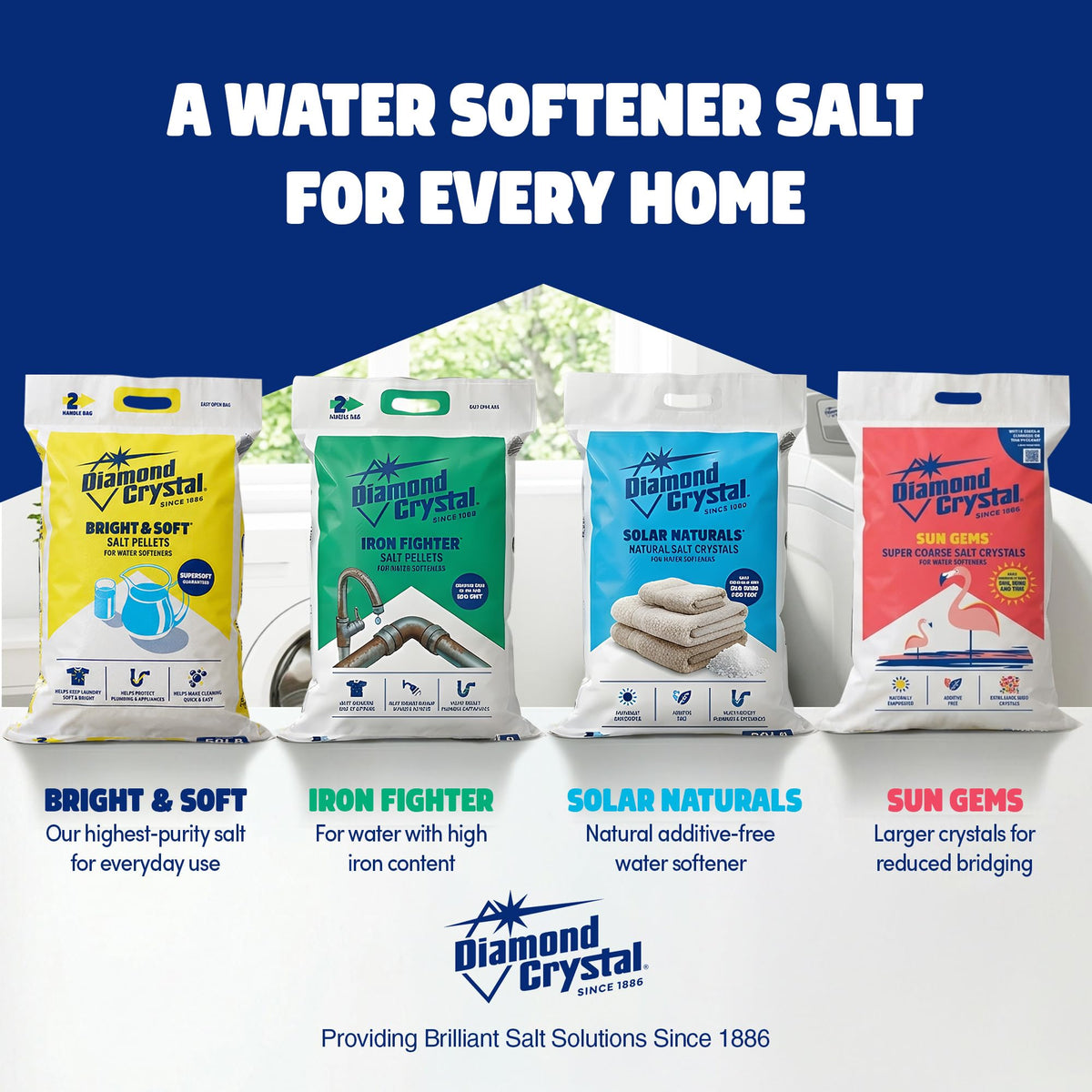 6 Pack Water Softener Salt, 40 Pounds Y208727