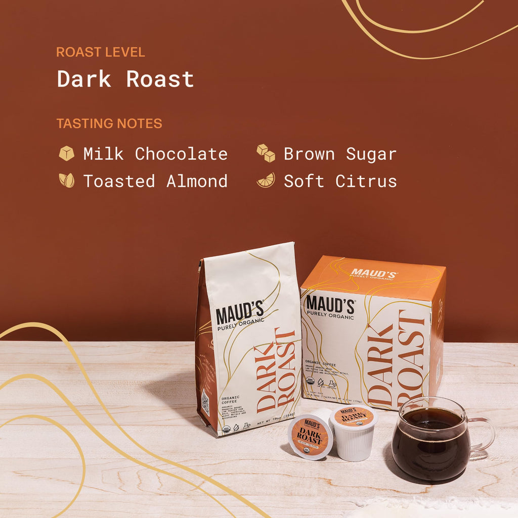 Organic Low Acid Dark Roast Coffee Pods 16ct H838520