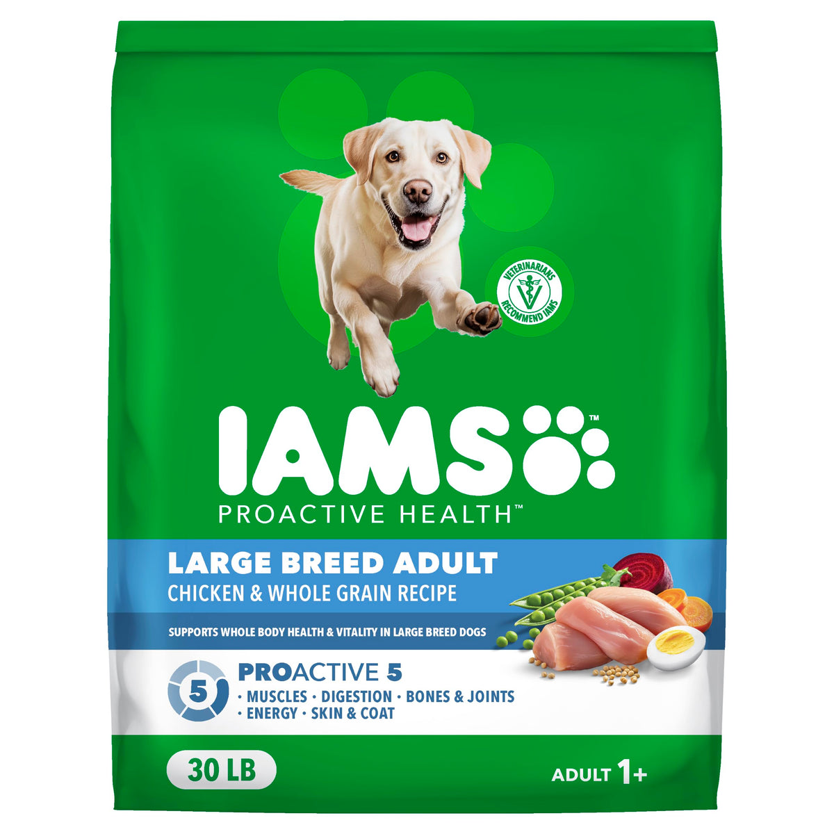 Large Breed Chicken Dry Dog Food 30 lb B70888