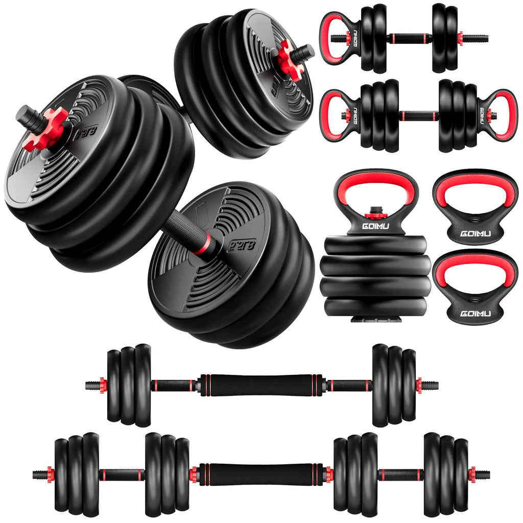 Adjustable Dumbbells Free Weight Set 4 in 1 F7568