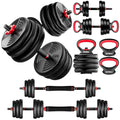 Adjustable Dumbbells Free Weight Set 4 in 1 F7568