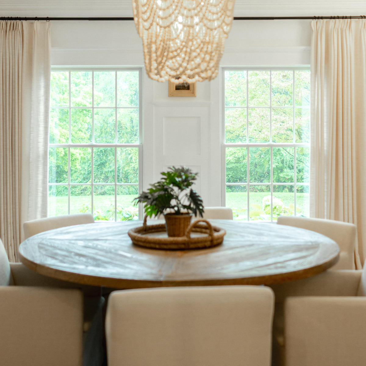 Linen Pinch Pleated Blackout Curtain 1 Panel R89311