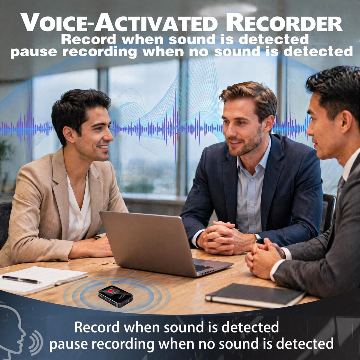 Voice-Activated Recorder with Playback L79380